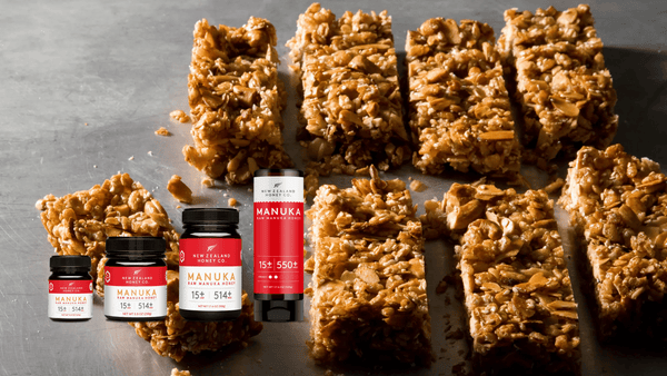 No-Bake Nutty Honey Bars