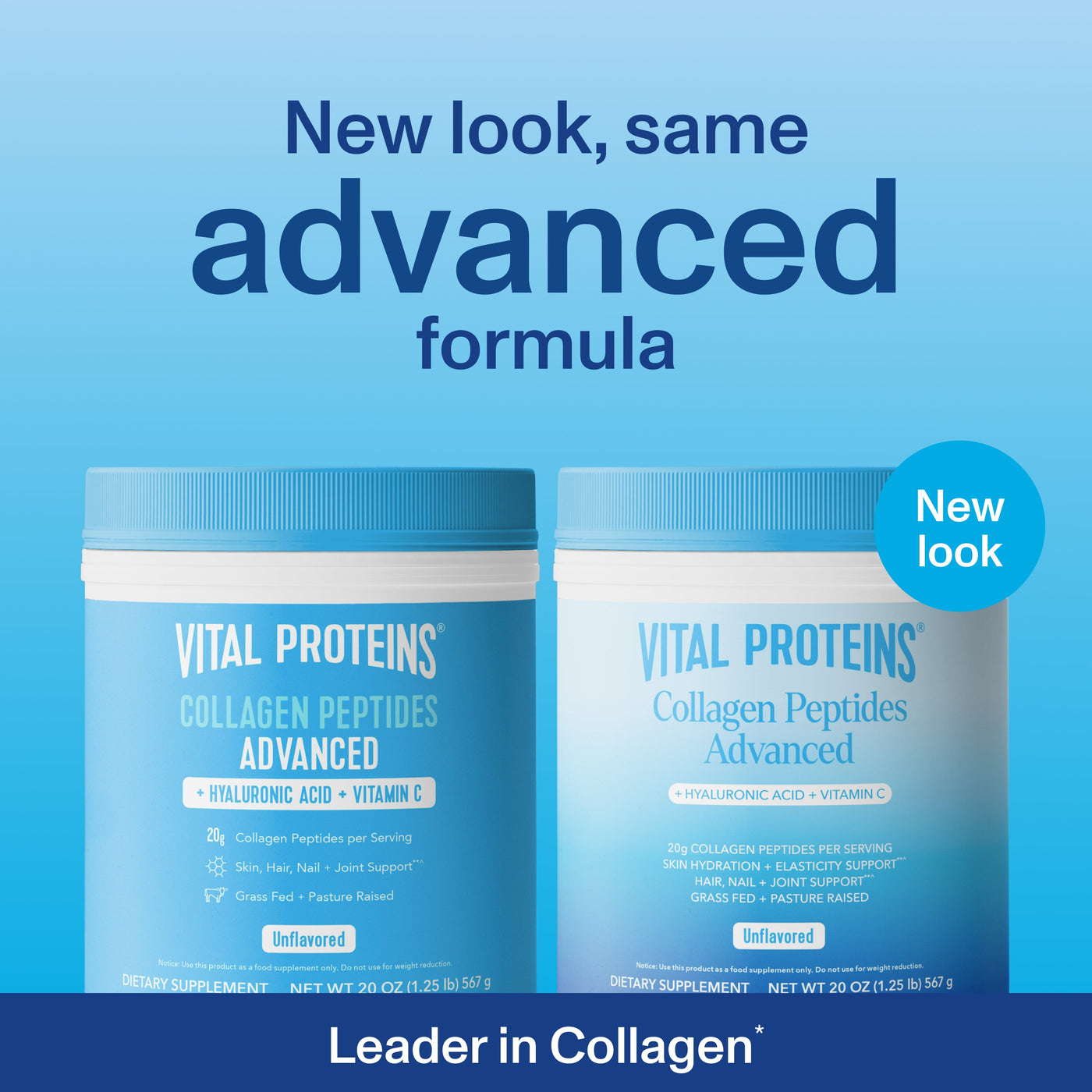 Collagen Peptides Advanced - with Hyaluronic Acid & Vitamin C