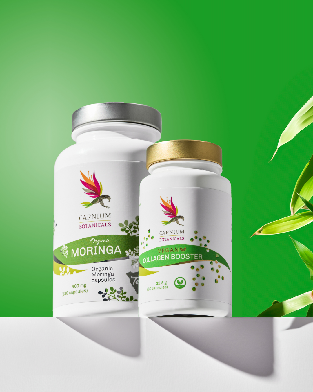 Paket "Schöne Haut von innen": Moringa + Vegan Collagen Booster -10%