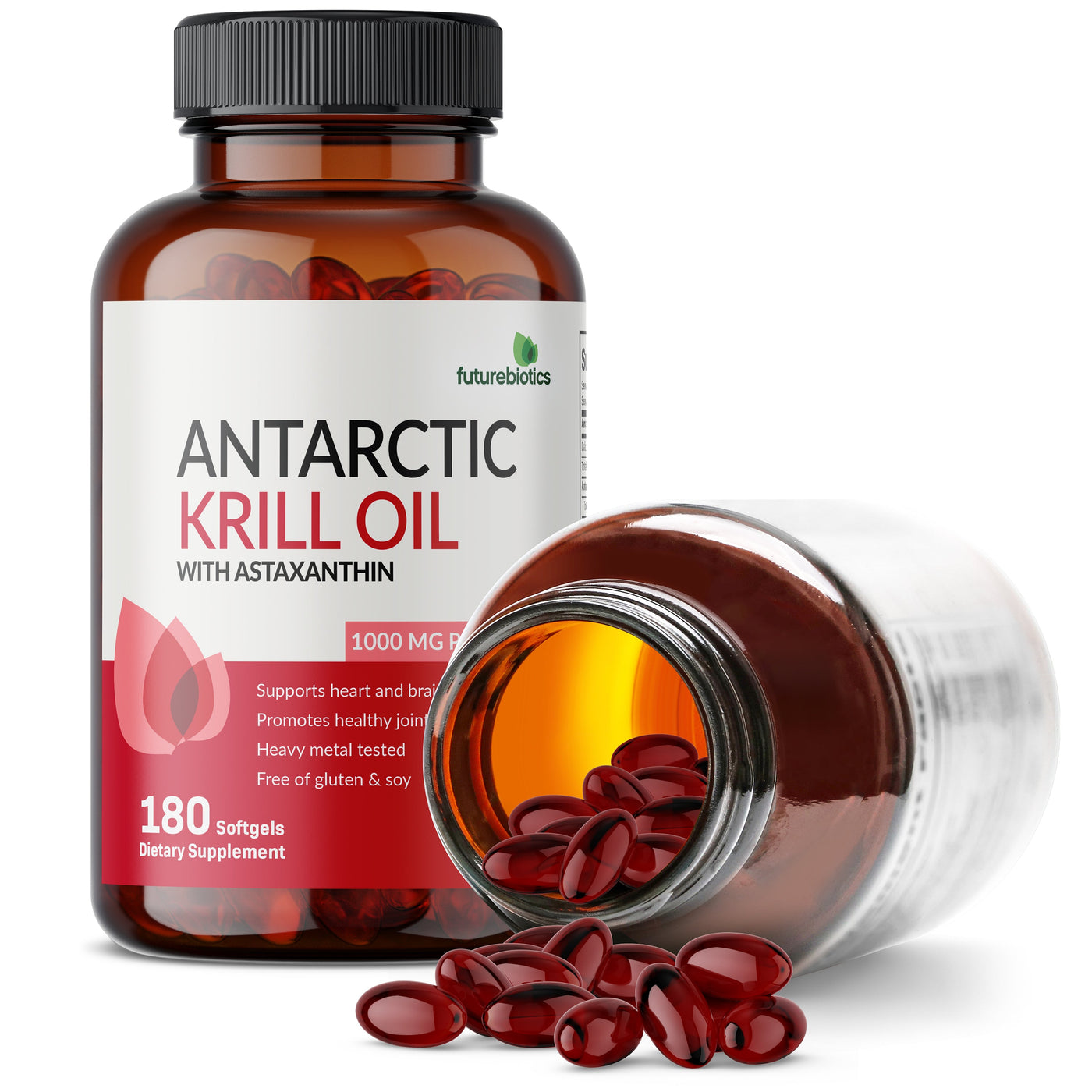 Antarctic Krill Oil 1000 MG with Astaxanthin - Manu Honey