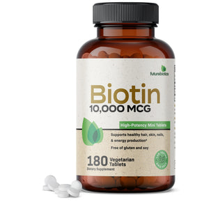 Biotin 10,000 MCG - Manu Honey