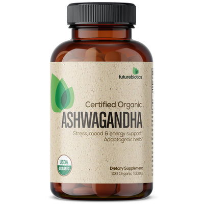 Certified Organic Ashwagandha 2100 MG per Serving - Manu Honey