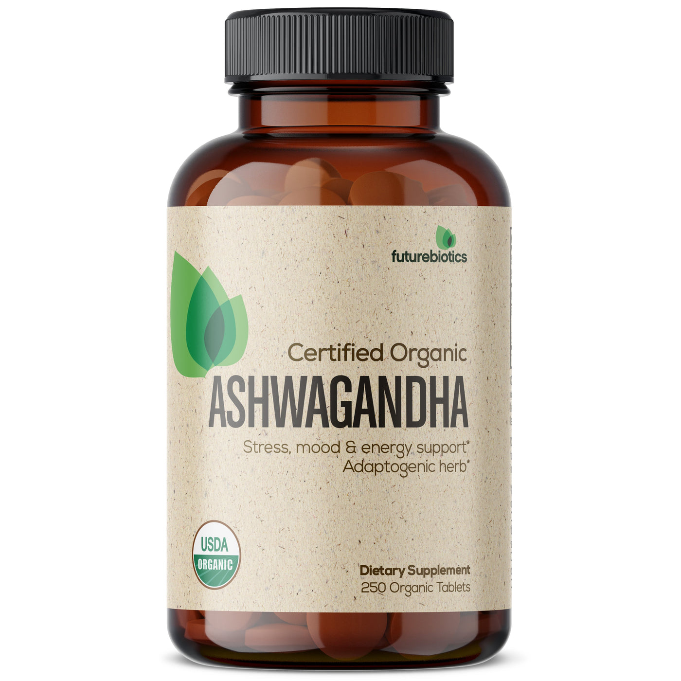 Certified Organic Ashwagandha 2100 MG per Serving - Manu Honey