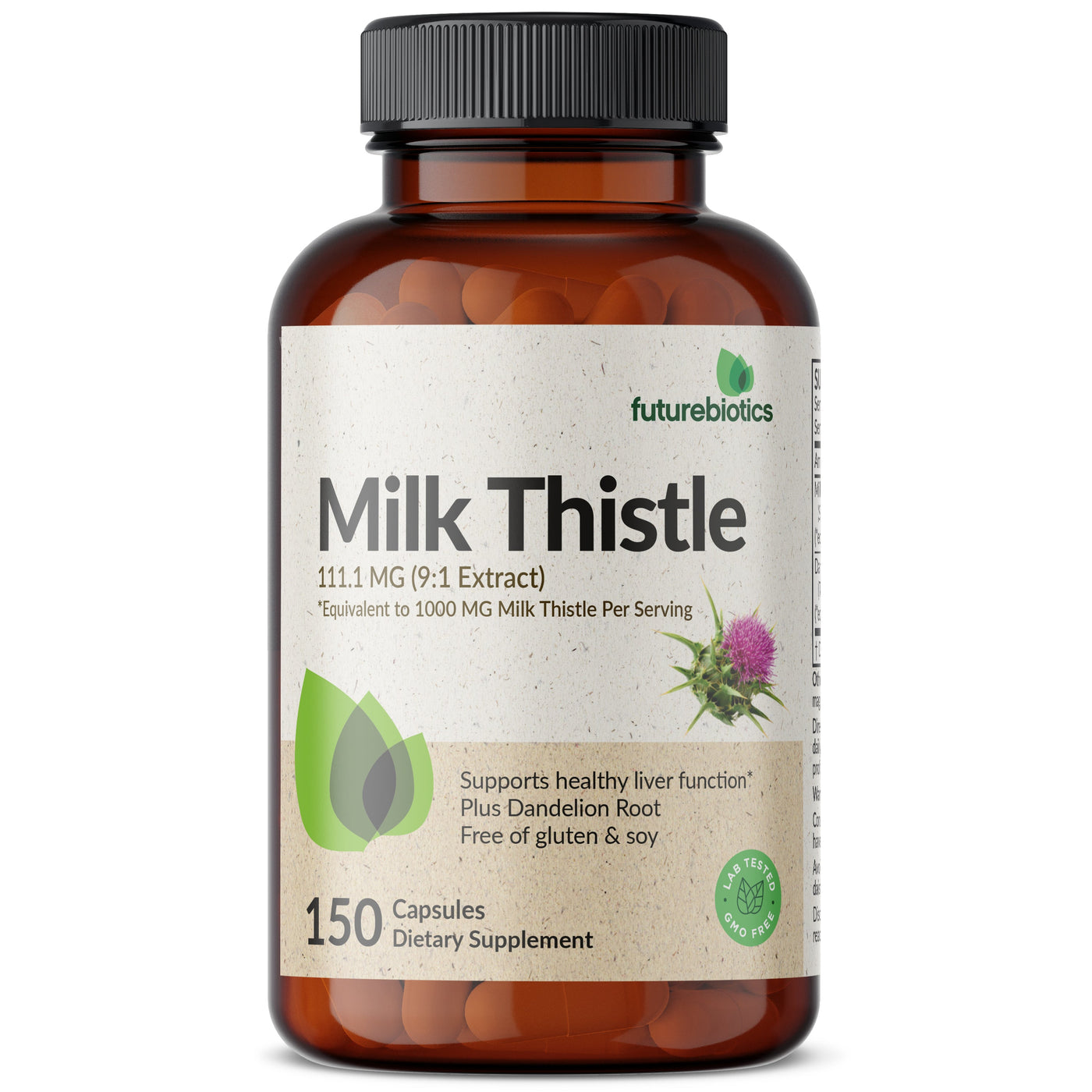 Milk Thistle 1000mg & Dandelion Root - Manu Honey