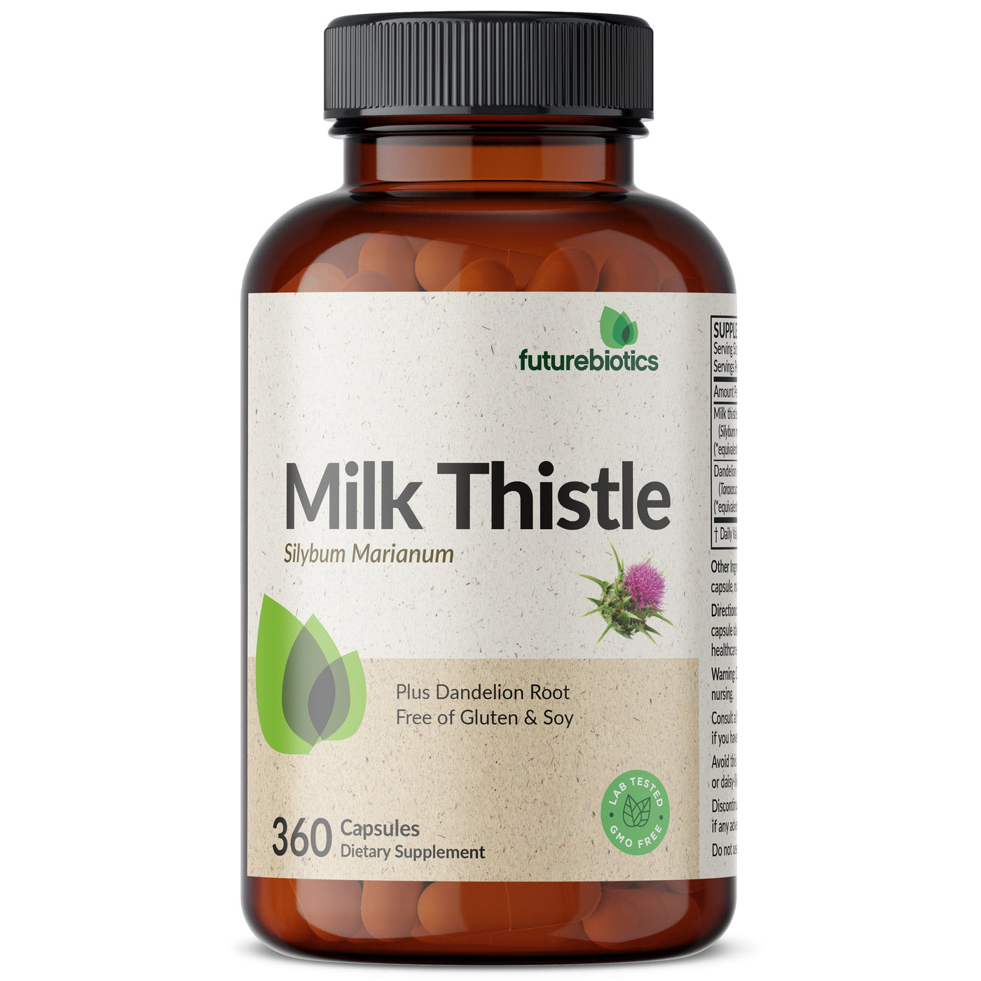 Milk Thistle 1000mg & Dandelion Root - Manu Honey