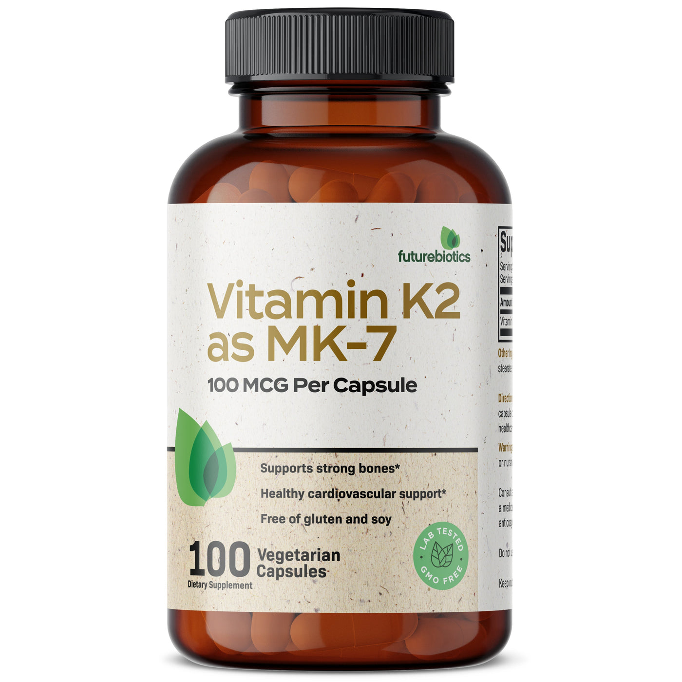 Vitamin K2 as MK-7 100 mcg - Manu Honey