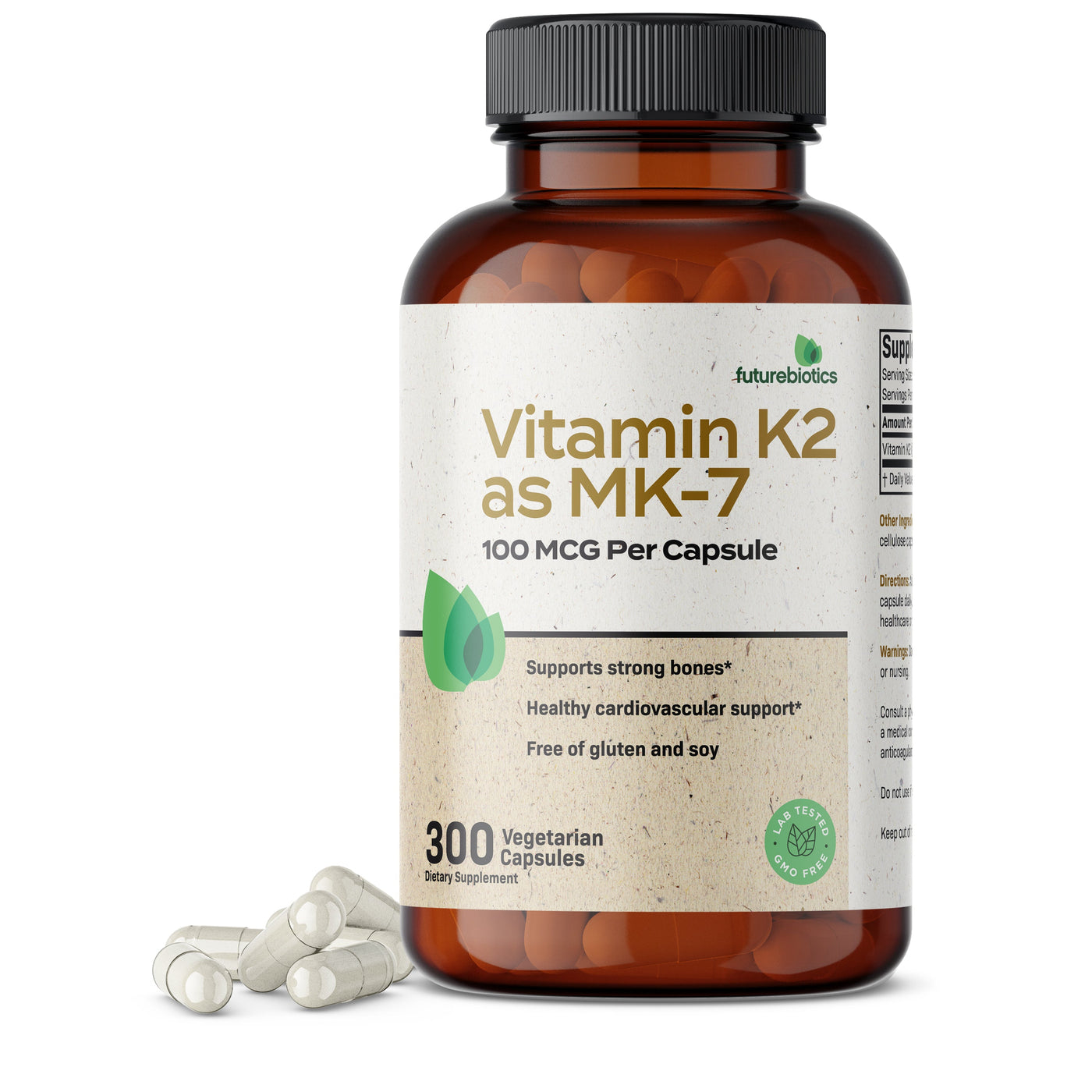 Vitamin K2 as MK-7 100 mcg - Manu Honey