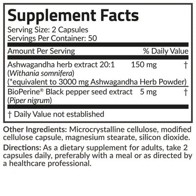 Ashwagandha Extra Strength - Manu Honey