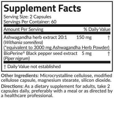 Ashwagandha Extra Strength - Manu Honey