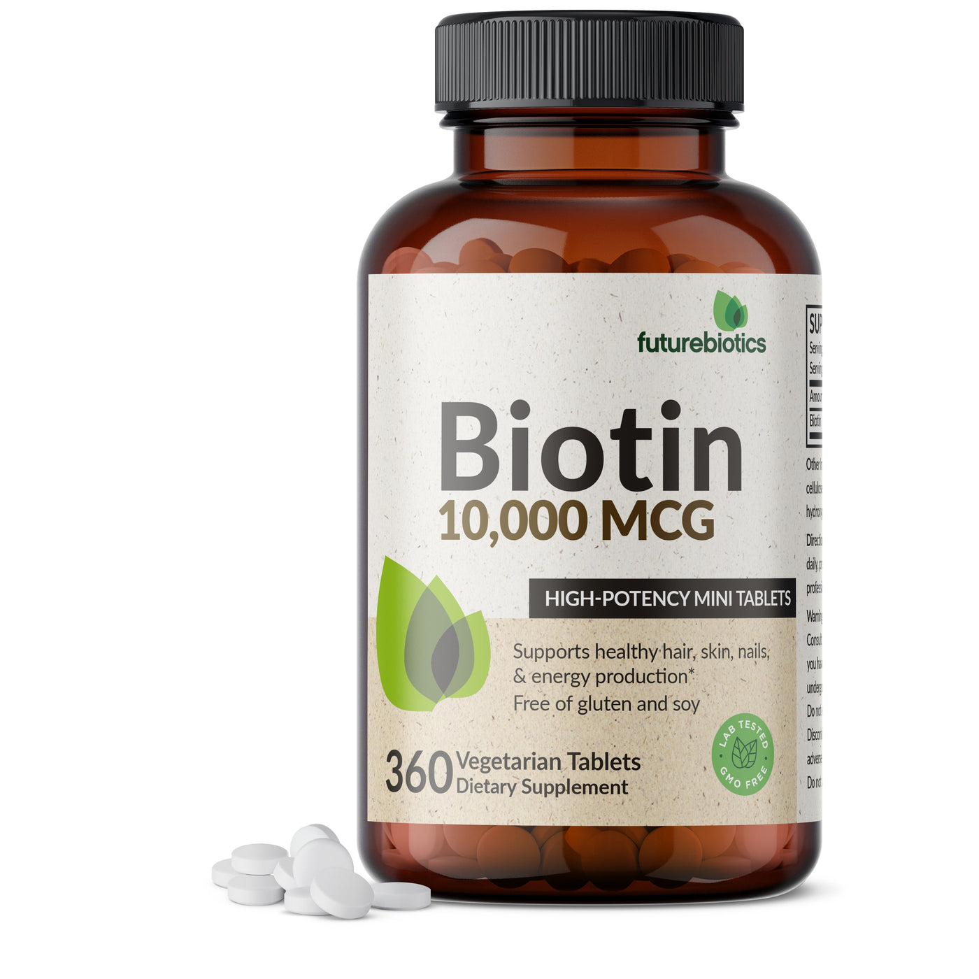 Biotin 10,000 MCG - Manu Honey