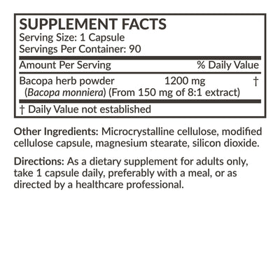 Bacopa 1200 MG - Manu Honey