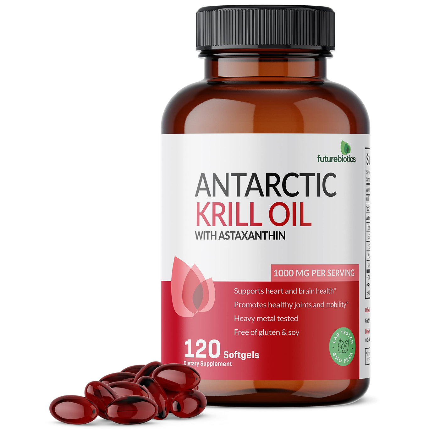 Antarctic Krill Oil 1000 MG with Astaxanthin - Manu Honey