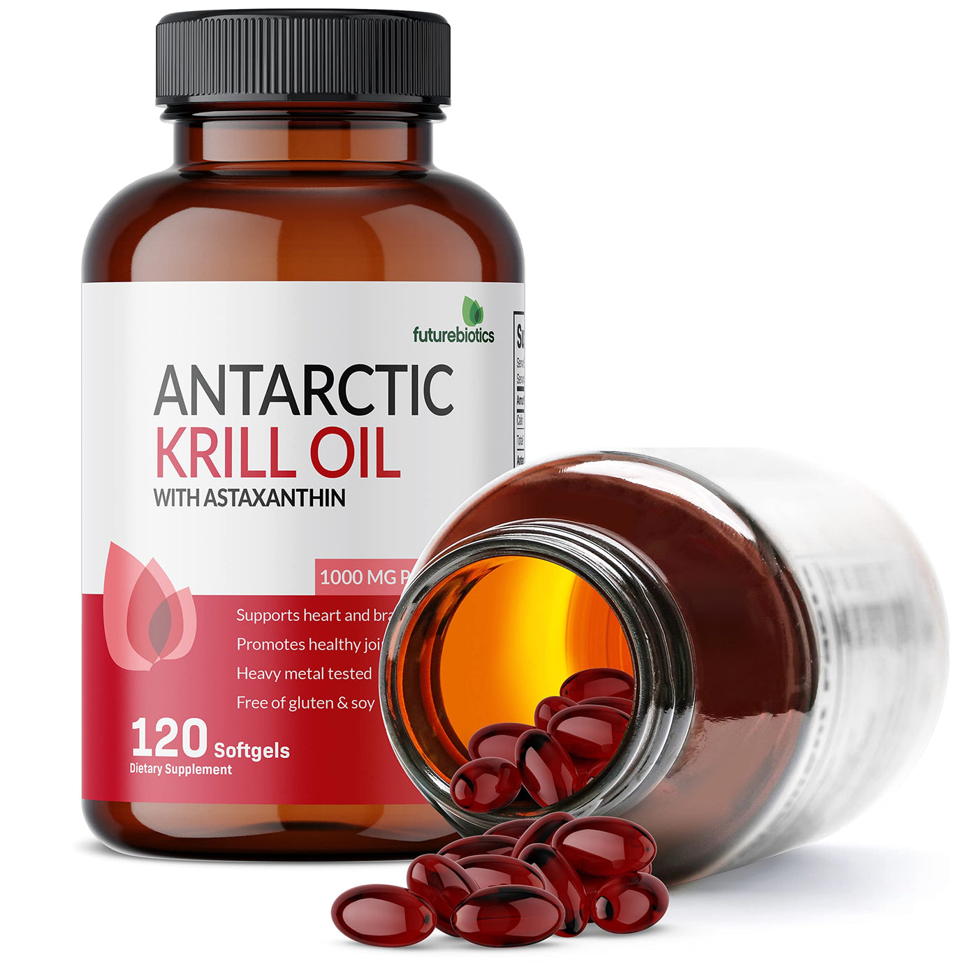 Antarctic Krill Oil 1000 MG with Astaxanthin - Manu Honey