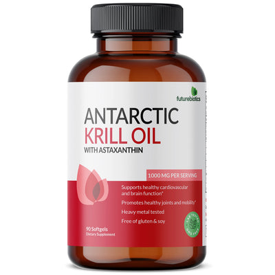 Antarctic Krill Oil 1000 MG with Astaxanthin - Manu Honey