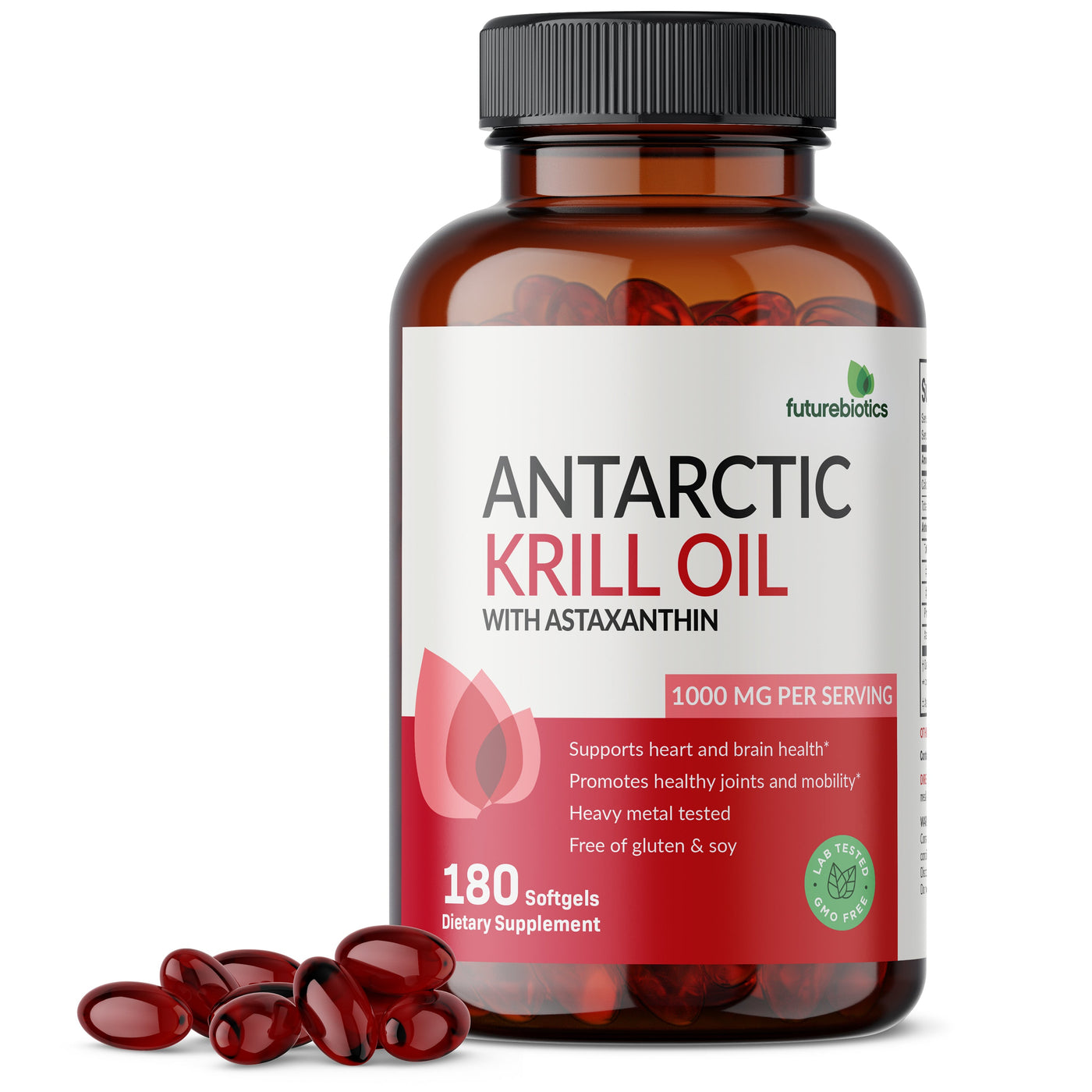 Antarctic Krill Oil 1000 MG with Astaxanthin - Manu Honey