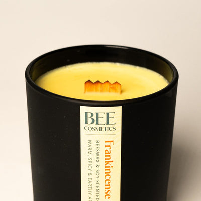 Frankincense & Myrrh: Beeswax & Soy Candle