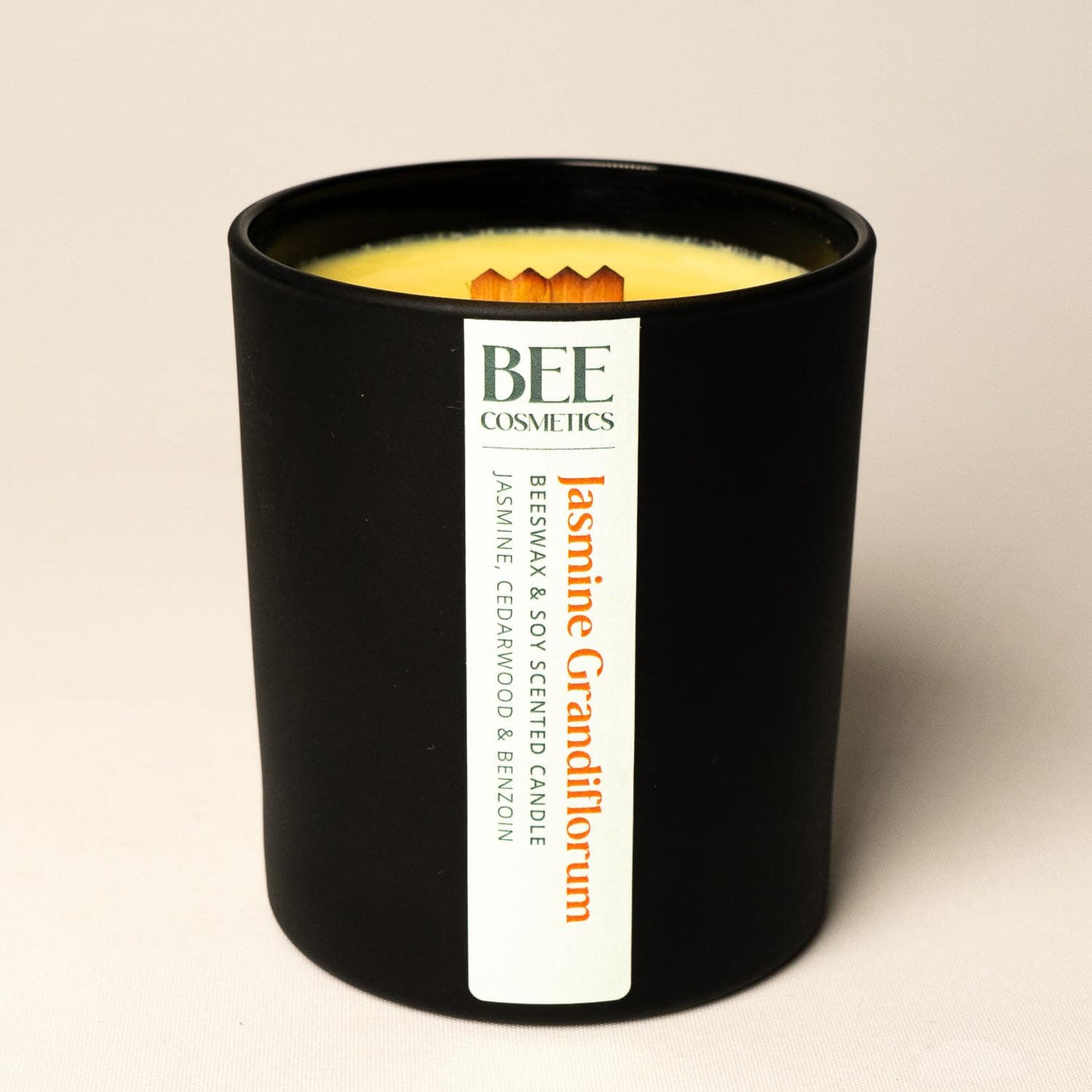 Jasmine Grandiflorum: Beeswax & Soy Candle