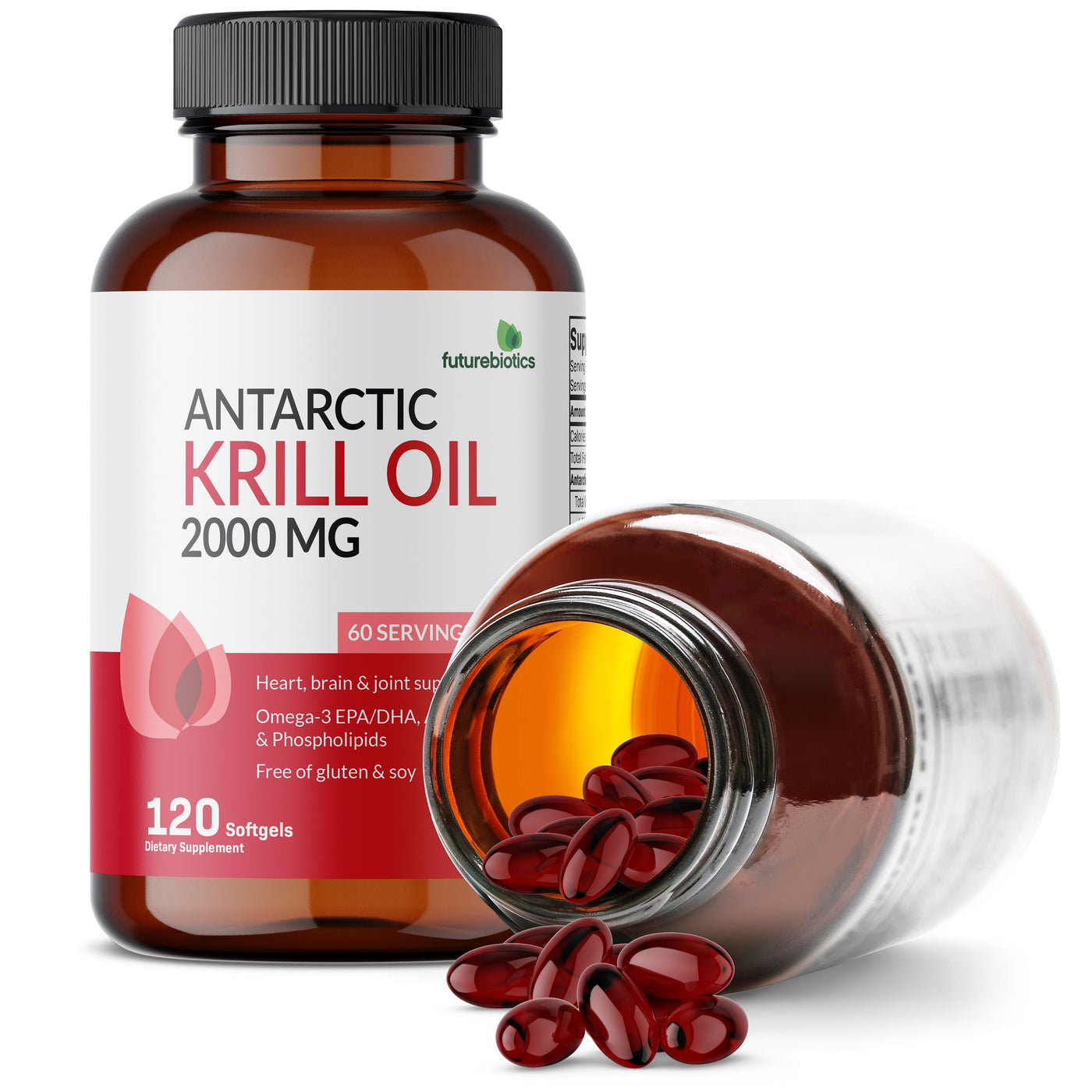 Antarctic Krill Oil 2000mg Extra Strength with Astaxanthin - Manu Honey