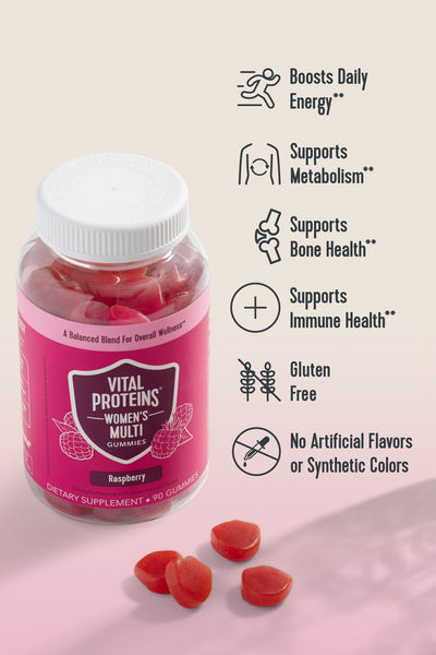 Gummies multi-vitaminés pour femmes