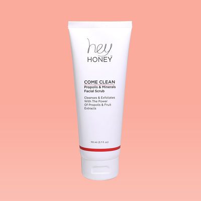 COME CLEAN - Propolis & Minerals Facial Scrub - Hey Honey Beauty