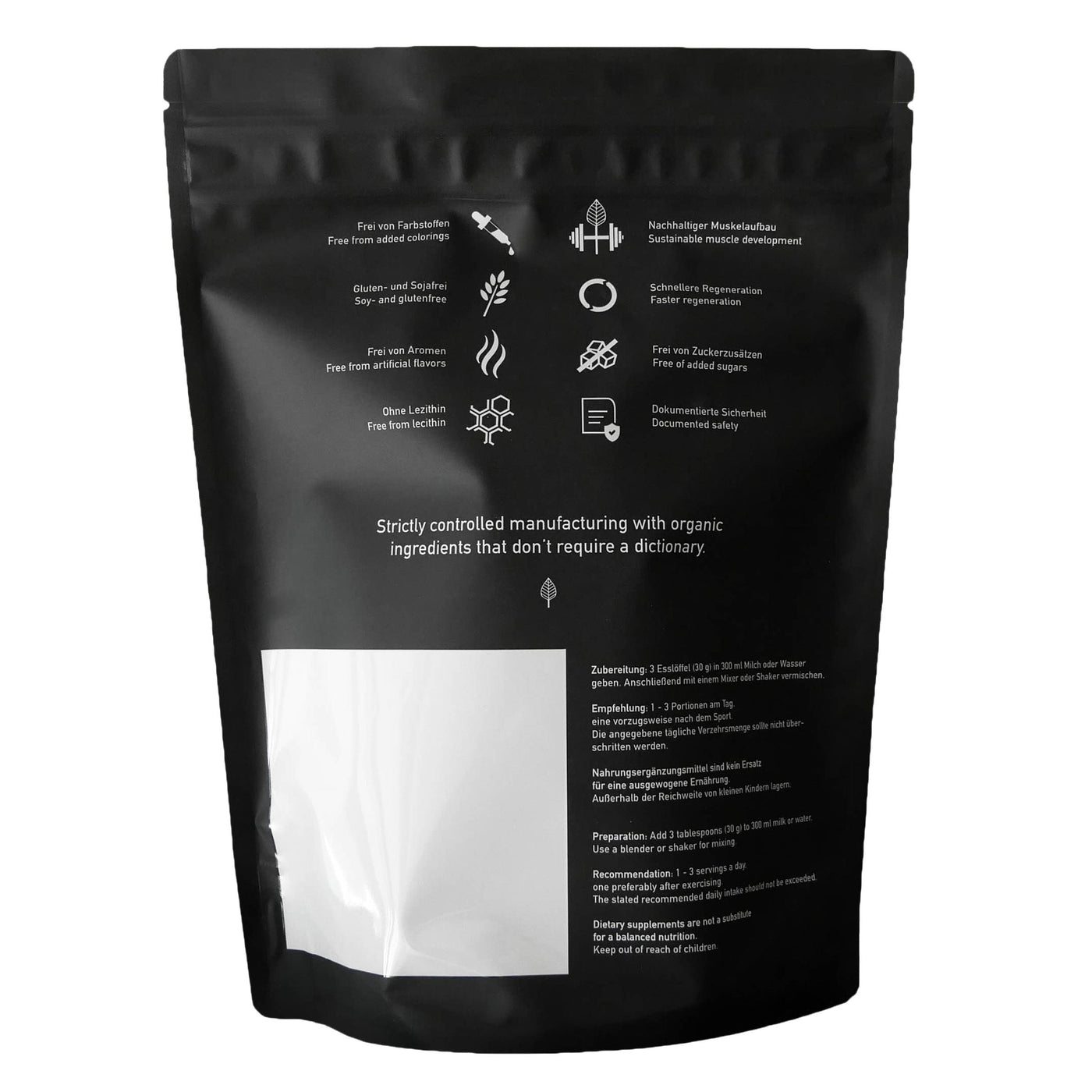 Protéine whey biologique 1000g